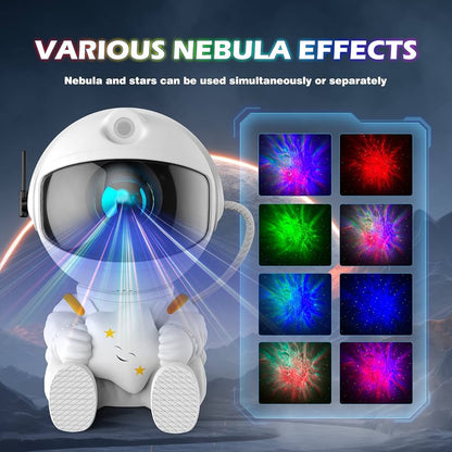 Astronaut Galaxy Projector Night Light