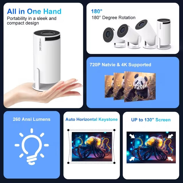 Magcubic HY300 Portable Projector Pro