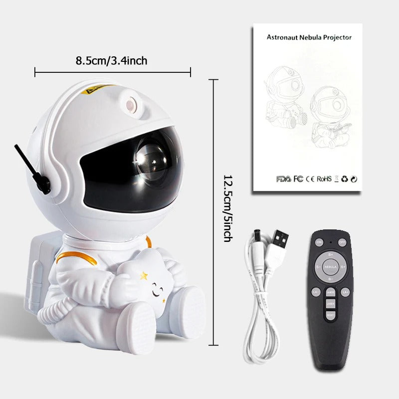 Astronaut Galaxy Projector Night Light